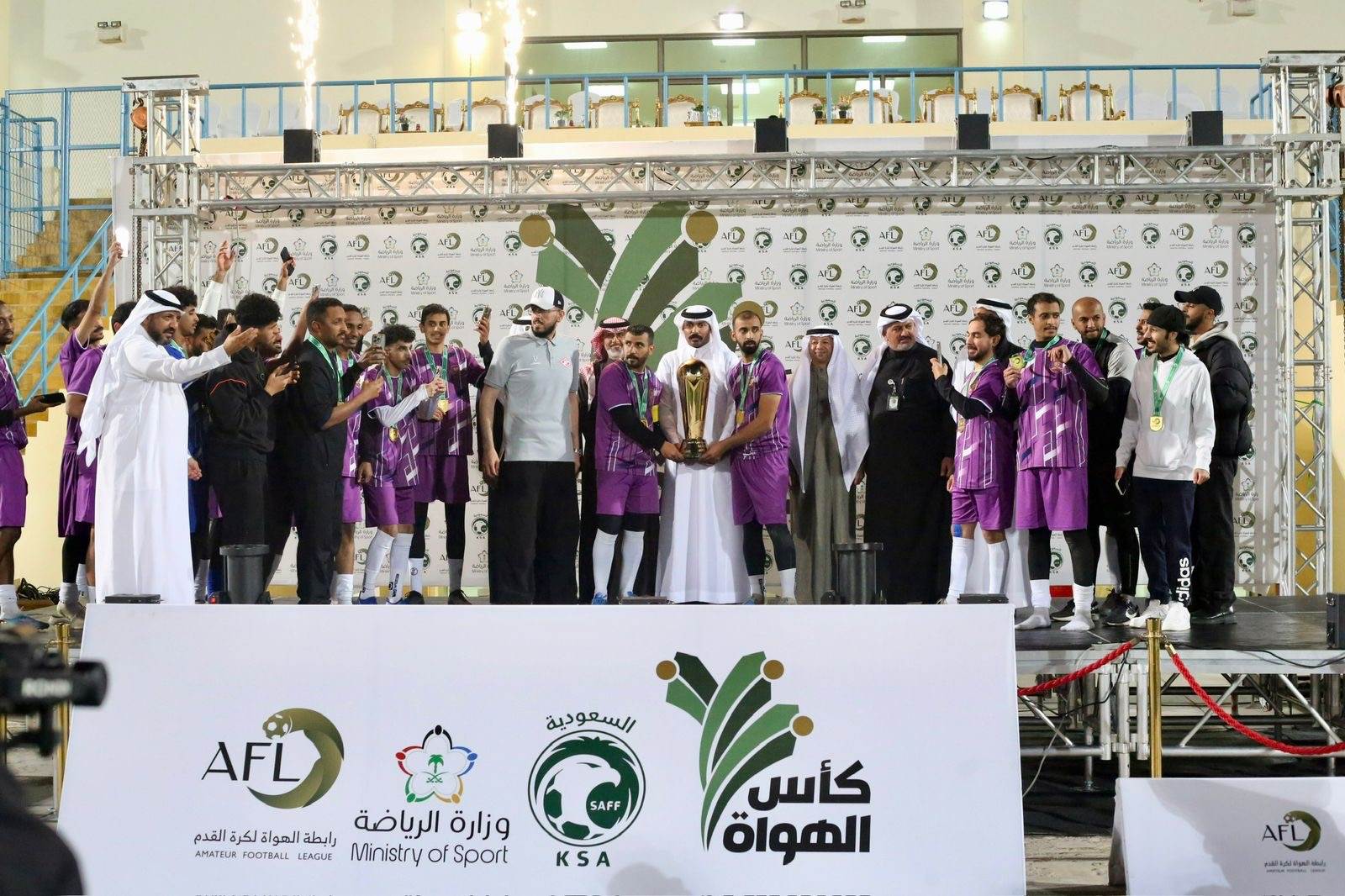 R5 ينتزع لقب كأس الهواة في المنطقة الشرقية